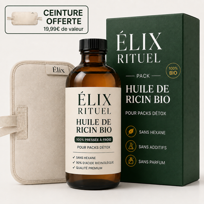 Pack Détox à l'huile de ricin