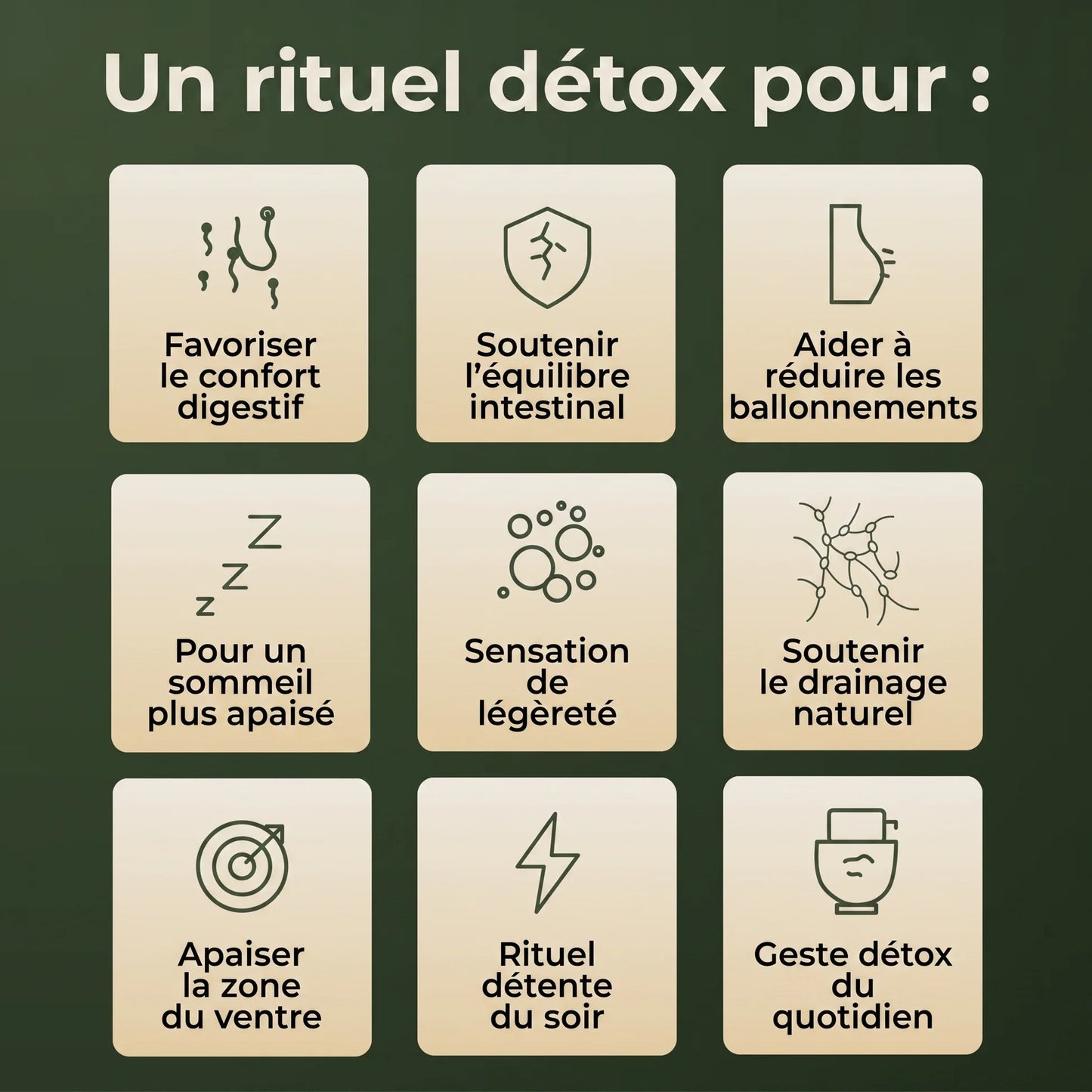 Pack Détox à l'huile de ricin
