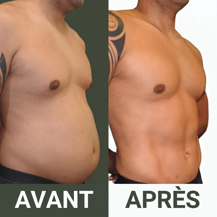 Jonas R. före och efter med Loexir