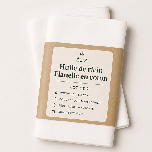 Compresse coton bio Élix (x2) – Gardez toujours une ceinture propre