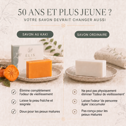 Élix - Savon Purifiant au Kaki Original